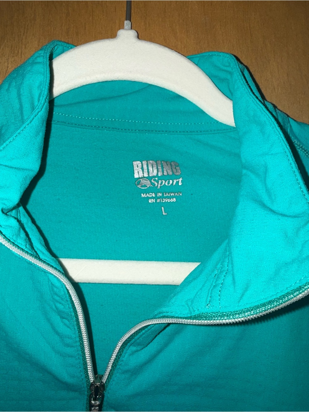Riding Sport Teal Quarter Zip